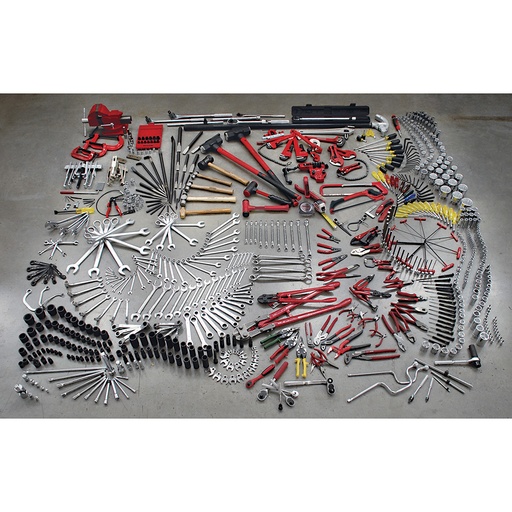 [99742] Juego maestro industrial combinado 785 piezas, sin gabinete Urrea