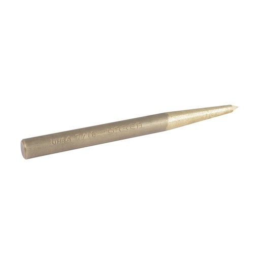 [UH44-3/8] Punto para marcar de bronce-aluminio antichispa de 50°, 3/8" Urrea