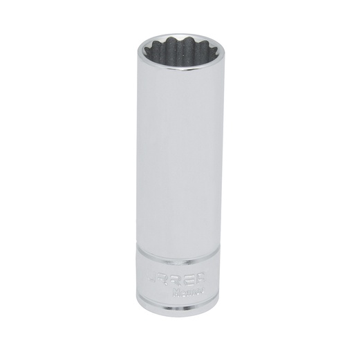 [5326] Dado largo cuadro de 1/2", 12 puntas, en pulgadas, 13/16" Urrea
