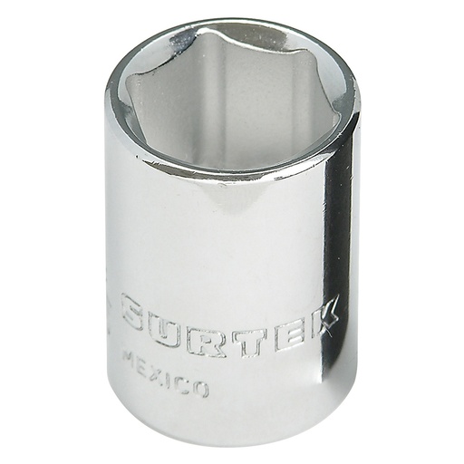 [F5118H] Dado cuadro de 3/8", 6 puntas, en pulgadas, 9/16" Surtek