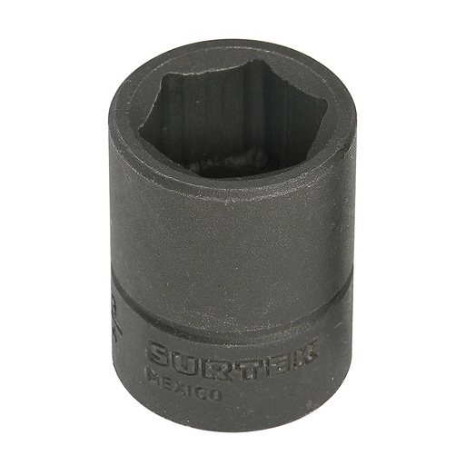 [S7832H] Dado de impacto cuadro de 1/2", 6 puntas, en pulgadas, 1" Surtek
