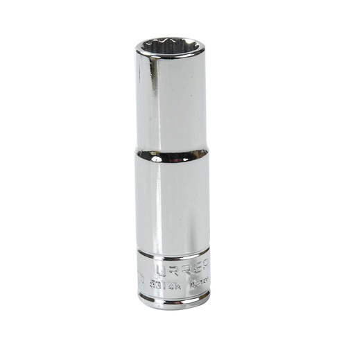 [5314M] Dado largo cuadro de 1/2", 12 puntas, métrico, 14 mm Urrea