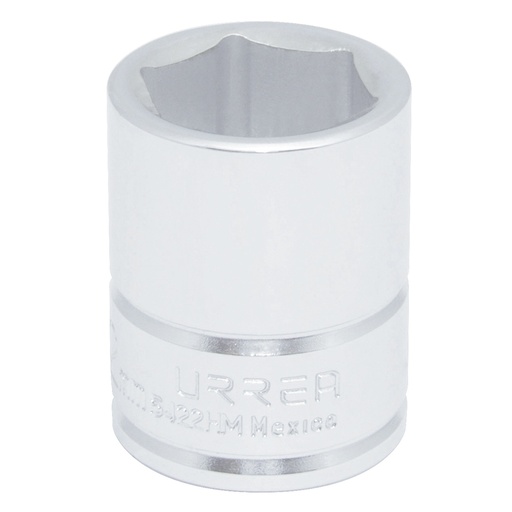 [5422HM] Dado cuadro de 1/2", 6 puntas, métrico, 22 mm Urrea