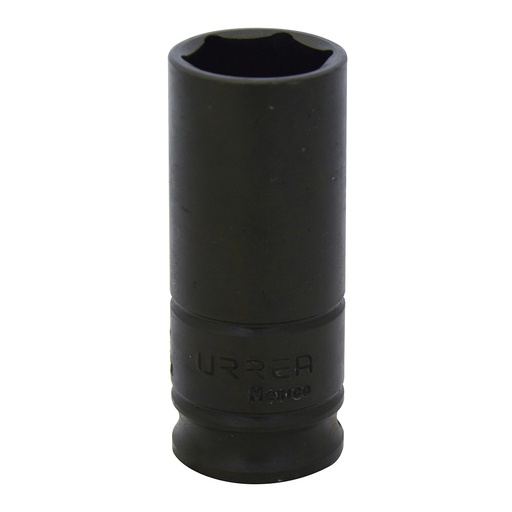 [7718H] Dado de impacto largo cuadro de 3/8", 6 puntas, en pulgadas, 9/16" Urrea
