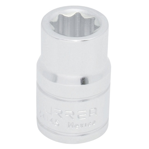 [5414S] Dado cuadro de 1/2", 8 puntas, en pulgadas, 7/16" Urrea