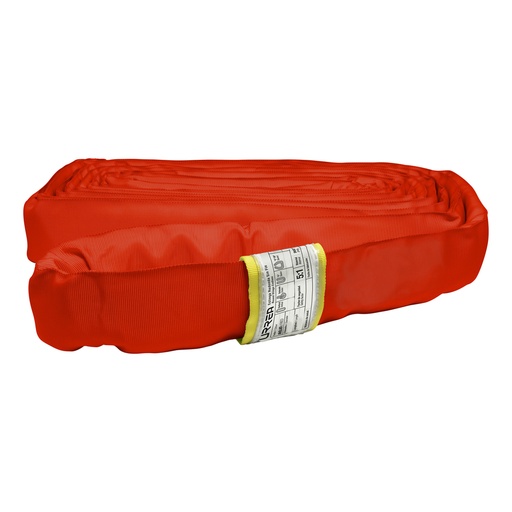 [ER66] Eslinga de poliéster redonda sin fin roja 6 m, 6 ton Urrea