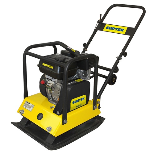 [PVC765] Placa compactadora a gasolina con motor de 4 tiempos 6.5 HP Surtek