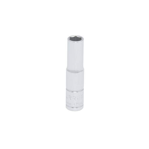 [4708L] Dado largo cuadro de 1/4", 6 puntas, en pulgadas, 1/4" Urrea