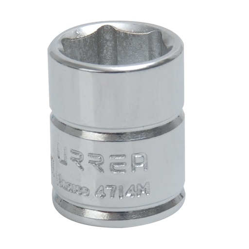 [4714M] Dado cuadro de 1/4", 6 puntas, métrico, 14 mm Urrea