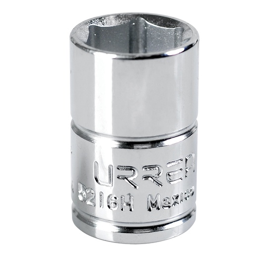 [5216H] Dado cuadro de 3/8", 6 puntas, en pulgadas, 1/2" Urrea