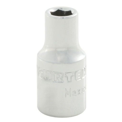 [4408] Dado cuadro de 1/4", 6 puntas, en pulgadas, 1/4" Surtek
