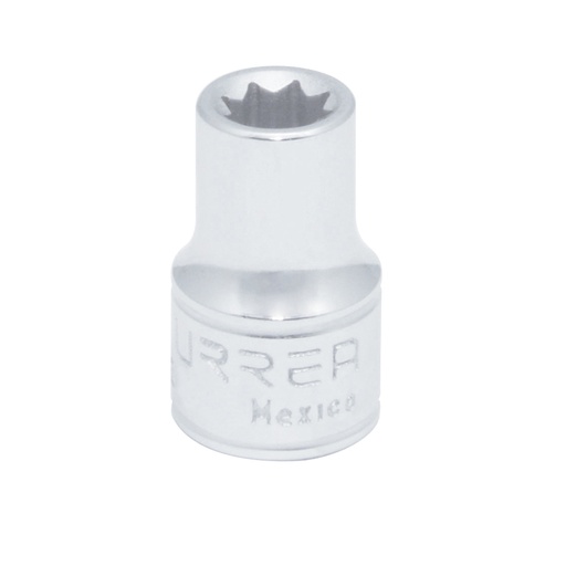 [5214S] Dado cuadro de 3/8", 8 puntas, en pulgadas, 7/16" Urrea