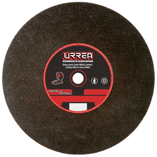 [U758] Disco abrasivo tipo 1 para metal 14" x 7/64" Urrea