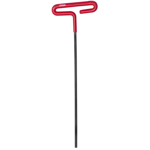 [46416LG] Llave hexagonal larga tipo "T" mango de vinil, en pulgadas, 1/4" Urrea