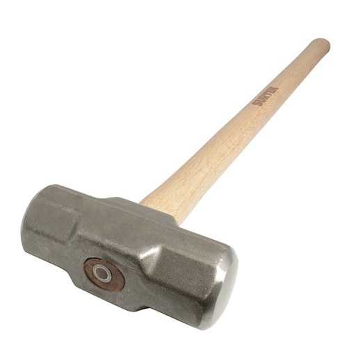 [MARR8] Marro octagonal cabeza forjada con mango largo de madera de 36", 8 lb Surtek
