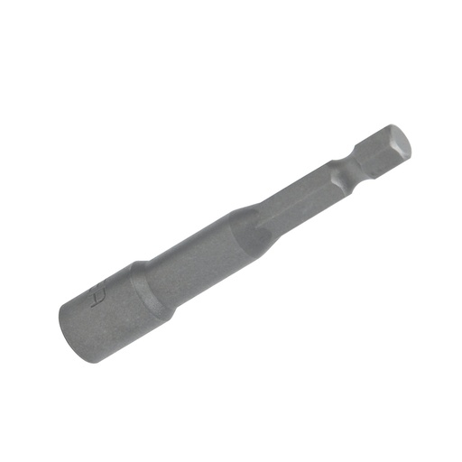 [10108] Punta de caja de poder con imán métrica hexágono de 1/4", 8mm x 1-7/8" Urrea