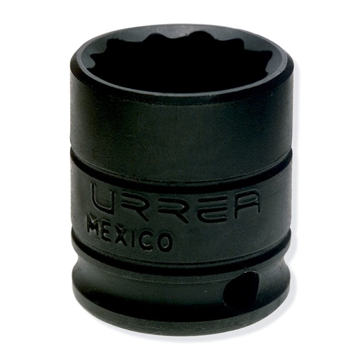 [7216] Dado de impacto cuadro de 3/8", 12 puntas, en pulgadas, 1/2" Urrea