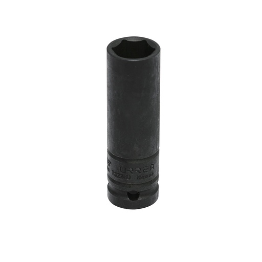 [7322HD] Dado de impacto pared delgada cuadro de 1/2", 6 puntas, en pulgadas, 11/16" Urrea