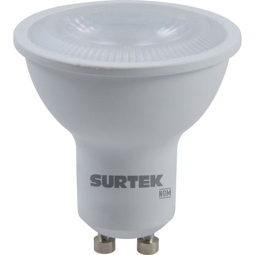 [FGC4] Lámpara de LED tipo GU10, 4.5 W luz cálida Surtek