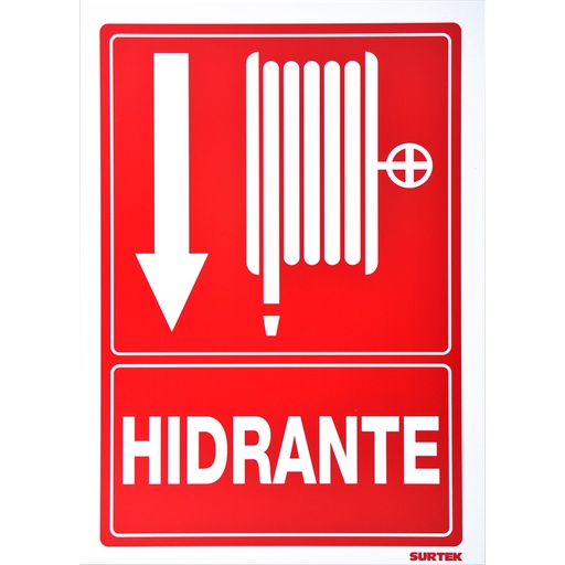 [SES45] Señal "Hidrante" Surtek