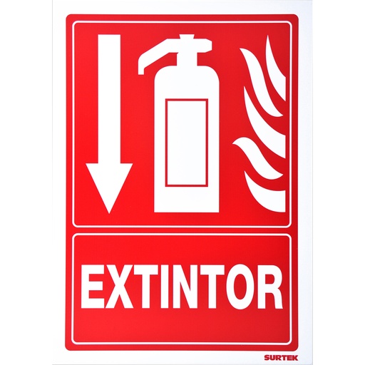 [SES47] Señal "Extintor" Surtek