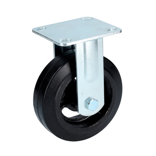 [RH15F] Rodaja de hule fija 6" Surtek