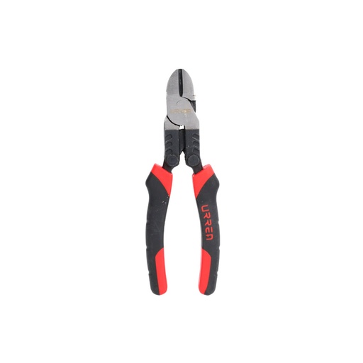 [209GCA] Pinza para electricista con mango bimaterial palanca compuesta de 7" corte diagonal Urrea