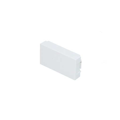 [P613B] Módulo ciego 1/3, línea Premium, color blanco Surtek