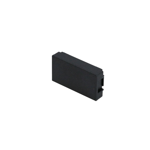 [P613N] Módulo ciego 1/3, línea Premium, color negro Surtek