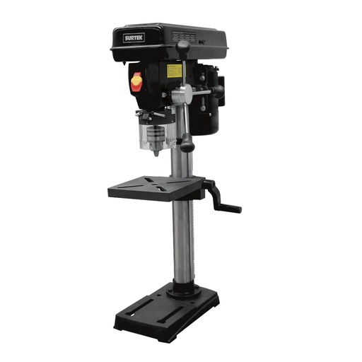 [TB658B] Taladro estacionario de banco 5/8" 550 W 120 V, 2950 RPM Surtek