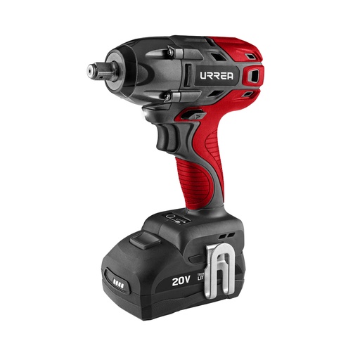 [LI1120] Pistola de impacto 1/2" a batería Litio-ion 20 V 170 Nm Urrea