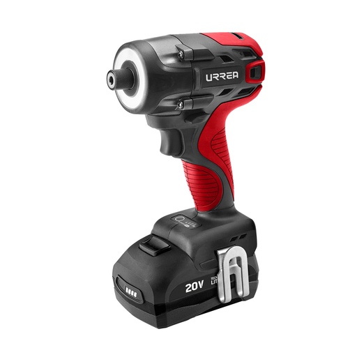 [AI1120] Atornillador de impacto 1/4" a batería Litio-ion 20 V 160 Nm Urrea