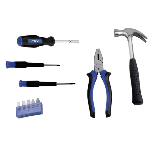 [JHF02] Juego combinado de herramienta, 10 piezas Foy