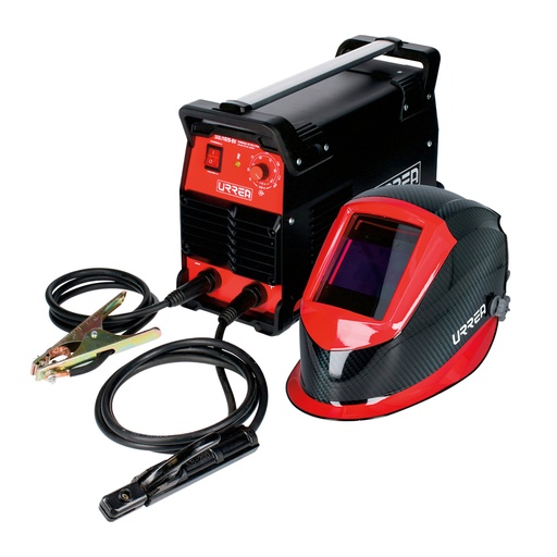 [JSIC2] Juego de soldadora inverter con careta, 2 piezas Urrea