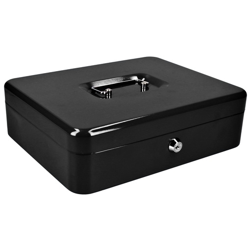 [CDI20] Caja metálica para dinero con charola removible 160 mm x 200 mm x 90 mm Lock