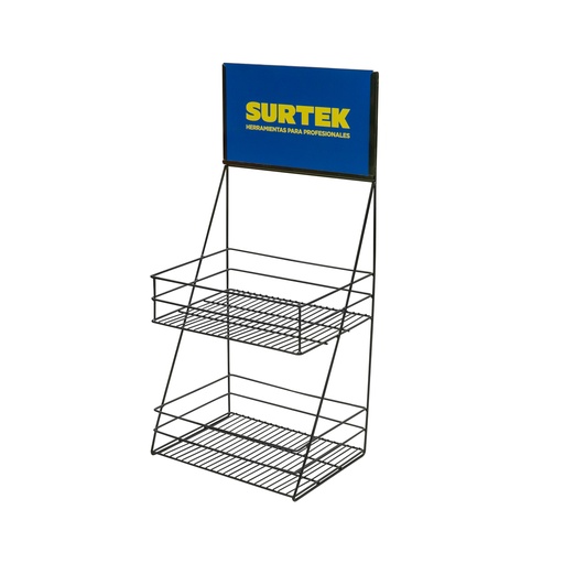[RPA1] Rack despachador de mostrador para artículos 78 x 35 x 25 cm Surtek