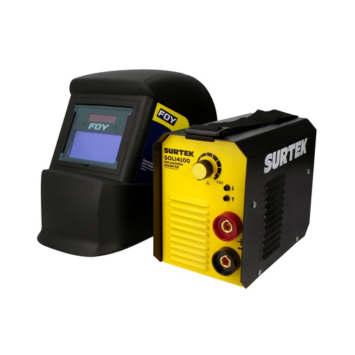 [JSC2] Juego de soldadora con careta, 2 piezas Surtek