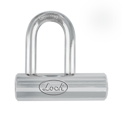 [56CA] Candado de máxima seguridad tipo gancho largo 109 mm, llave estándar Lock