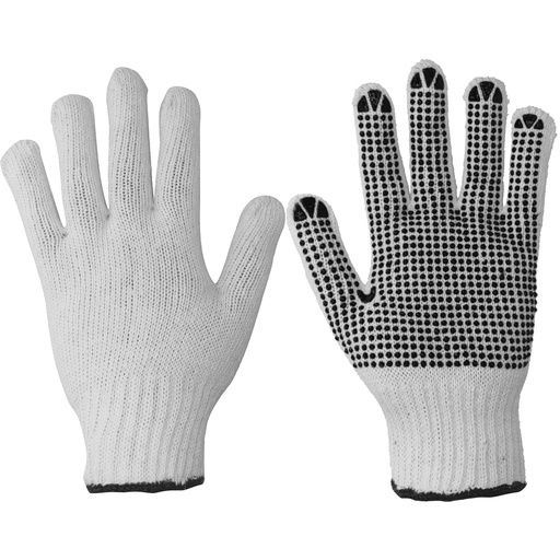 [GAPMF] Guantes de algodón con puntos de PVC M Foy