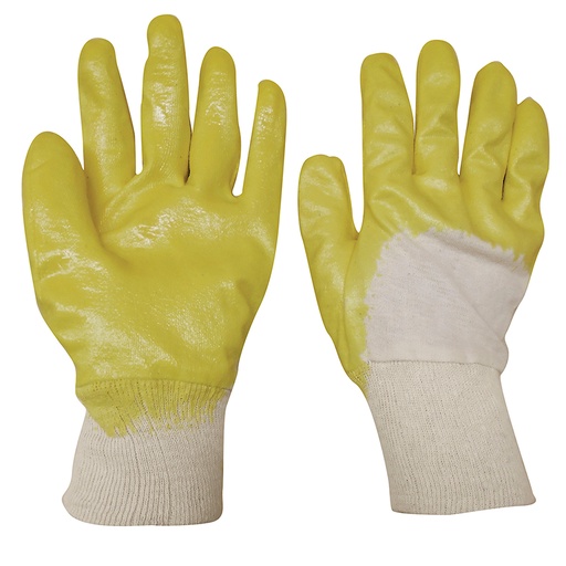 [GALN] Guantes de algodón con recubrimiento de nitrilo M Surtek
