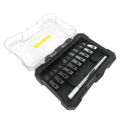 [JEX11] Juego de exactos con mango de aluminio, 11 piezas Surtek