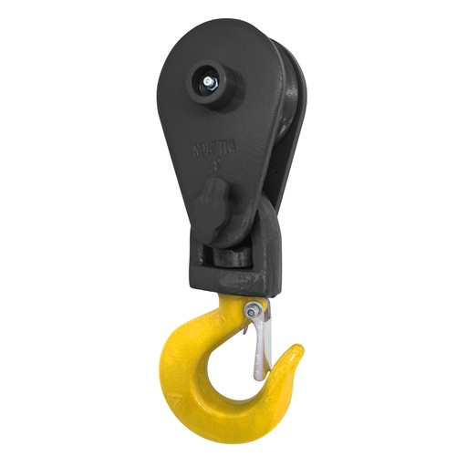 [PGA8] Polea con gancho para cable 3/4", 8 ton Surtek