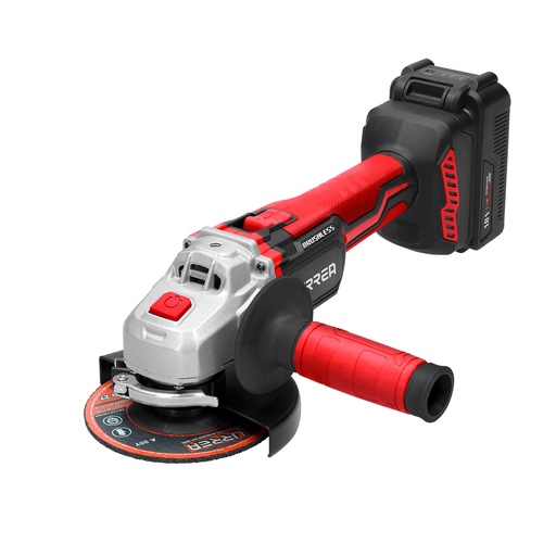 [EI1018] Esmeriladora angular inalámbrica  4-1/2" - 5" a batería Litio-ion 18 V Urrea
