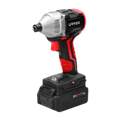 [AI1018] Atornillador de impacto 1/4" a batería Litio-ion 18 V 20 Nm Urrea