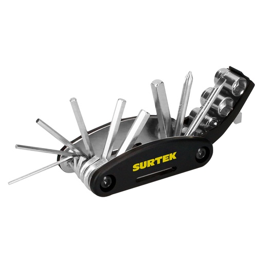 [MCI15] Pinza multiherramientas para bicicleta 15 en 1 Surtek