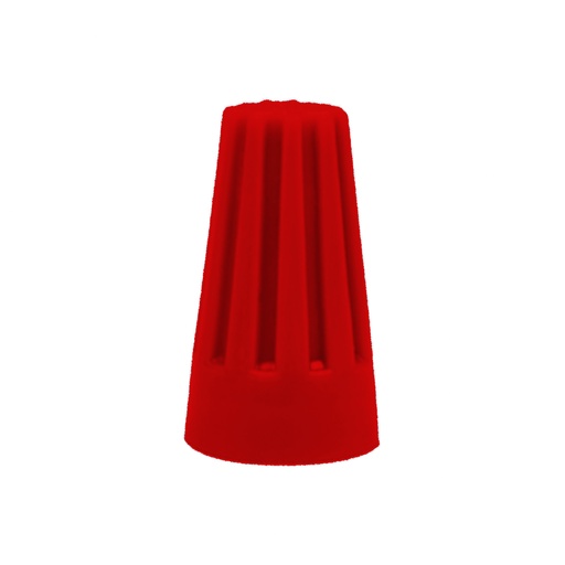 [CPC8] Capuchón para cable calibre 14 - 8, color rojo Surtek