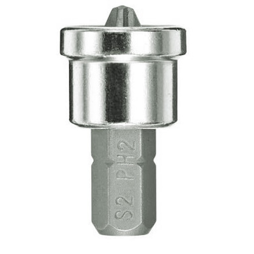 [PPT21] Punta Phillips para tablaroquero hexágono de 1/4", #2 x 1" 5 piezas Surtek