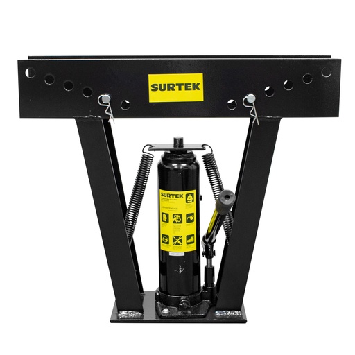 [DT12] Dobladora hidráulica para tubo de 1/2" a 2", 12 ton Surtek