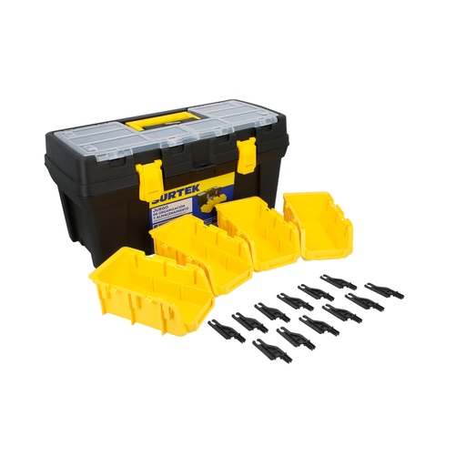 [CPS6C] Juego de cajas portaherramientas plásticas, 6 piezas Surtek