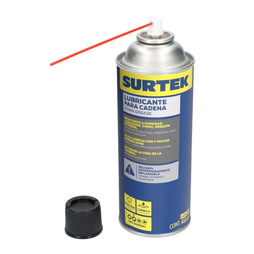 [LU400] Lubricante para cadena 400 ml Surtek
